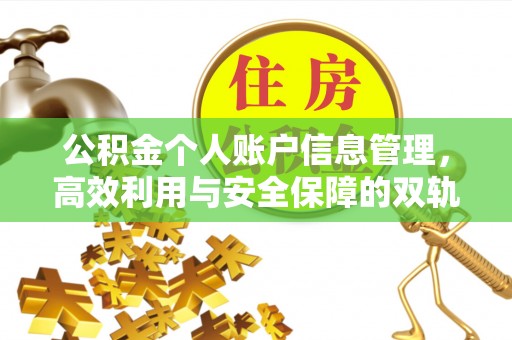 容县公积金个人账户信息管理，高效利用与安全保障的双轨并行