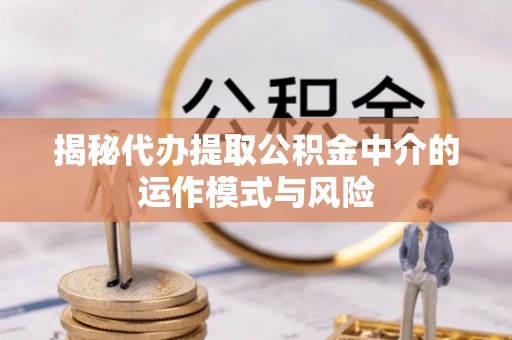 容县揭秘代办提取公积金中介的运作模式与风险