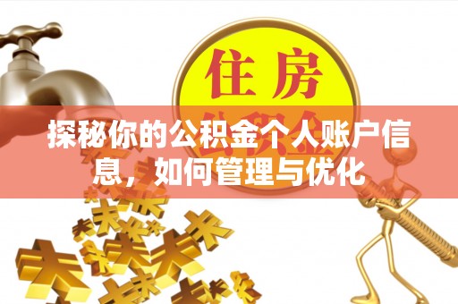 容县探秘你的公积金个人账户信息，如何管理与优化