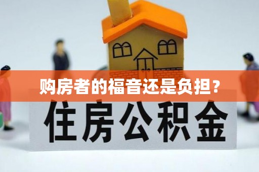 容县购房者的福音还是负担？