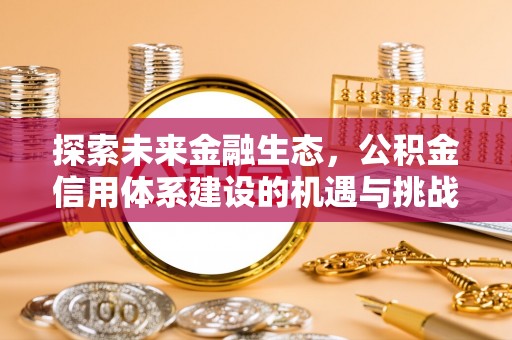 容县探索未来金融生态，公积金信用体系建设的机遇与挑战