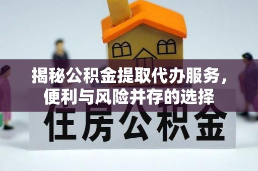 容县揭秘公积金提取代办服务，便利与风险并存的选择