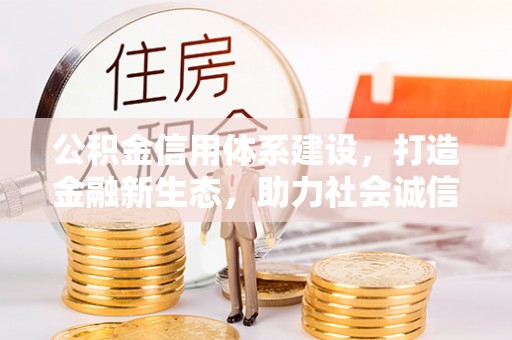 容县公积金信用体系建设，打造金融新生态，助力社会诚信发展