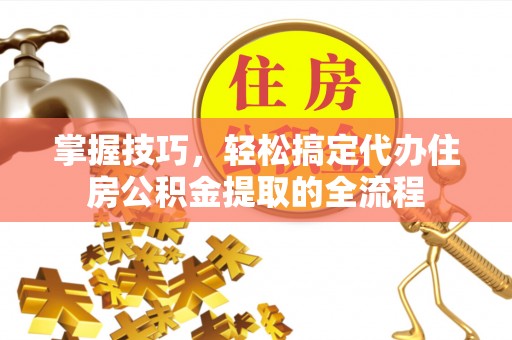 容县掌握技巧，轻松搞定代办住房公积金提取的全流程