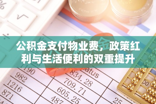 容县公积金支付物业费，政策红利与生活便利的双重提升