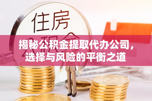 容县揭秘公积金提取代办公司，选择与风险的平衡之道