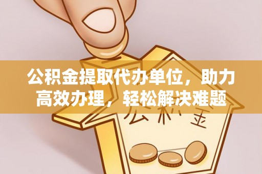 容县公积金提取代办单位，助力高效办理，轻松解决难题