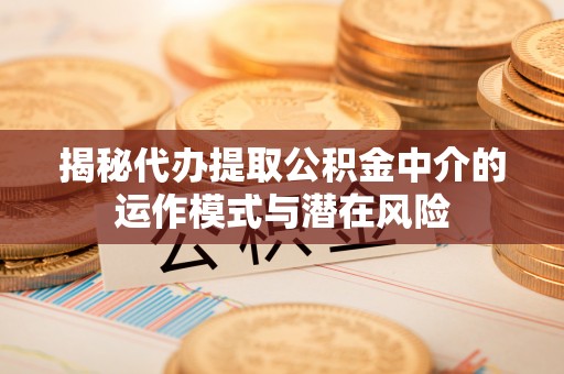 容县揭秘代办提取公积金中介的运作模式与潜在风险