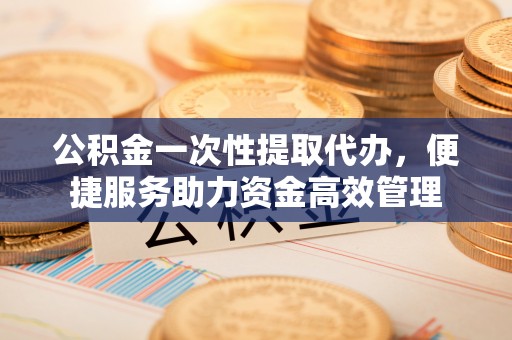 容县公积金一次性提取代办，便捷服务助力资金高效管理