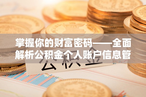 容县掌握你的财富密码——全面解析公积金个人账户信息管理与优化