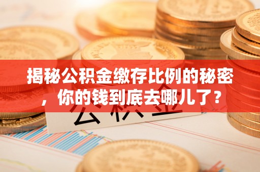 容县揭秘公积金缴存比例的秘密，你的钱到底去哪儿了？