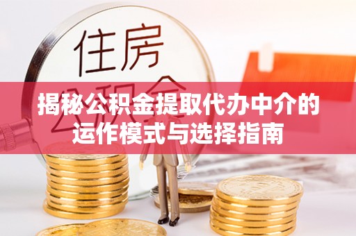 容县揭秘公积金提取代办中介的运作模式与选择指南