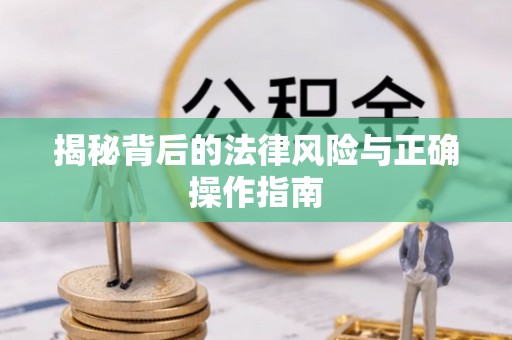 容县揭秘背后的法律风险与正确操作指南
