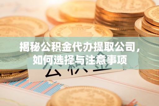 容县揭秘公积金代办提取公司，如何选择与注意事项