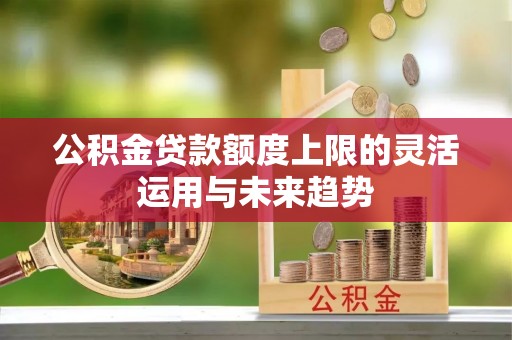 容县公积金贷款额度上限的灵活运用与未来趋势